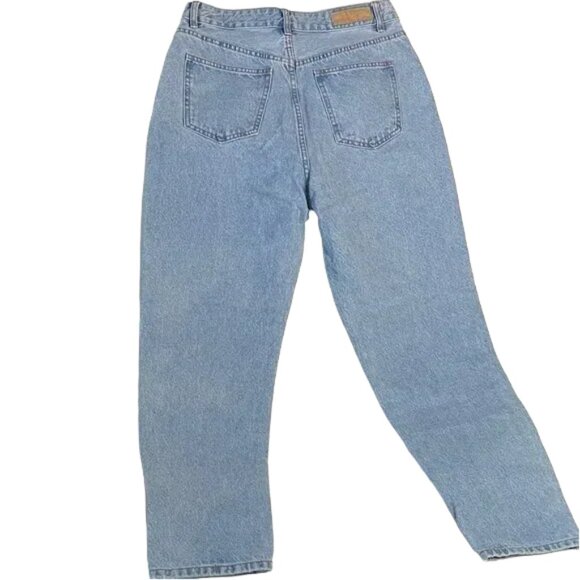 Cotton On Light Blue High Rise Women MOM Jeans - Picture 4 of 4